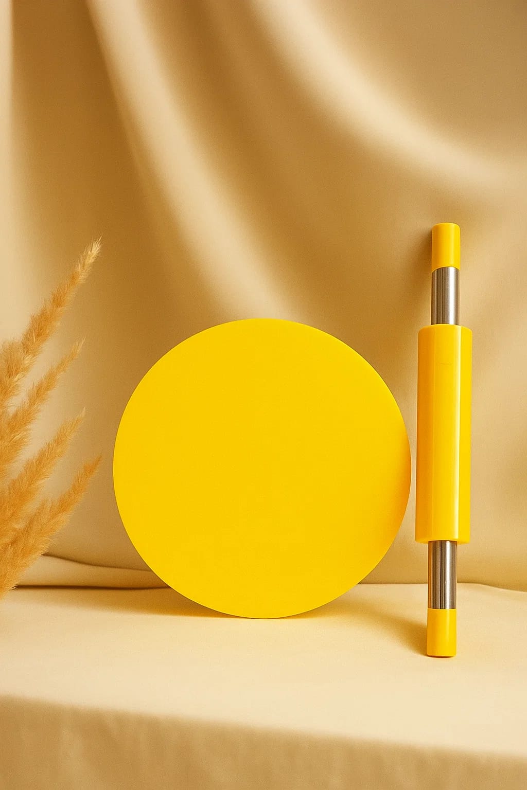 Premium Non-Stick Rolling Pin & Board Set – with Multiple Colors